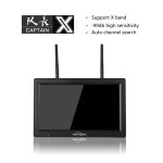 Original Hawkeye Little Pilot X 10.2 Inch 1024*600 DVR 5.8g Dual 1000 Input Monitor for Rc Racing Drone